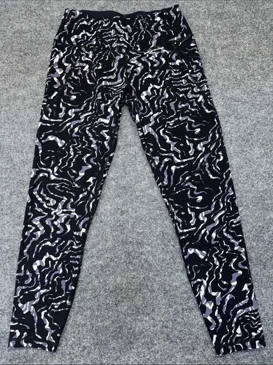 Sweaty Betty Denim - Sweaty Betty Power 7/8 Black & Gray Abstract Print Jeggings